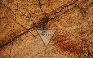 RAINFOREST GOLD MARBLE TILES SLABS