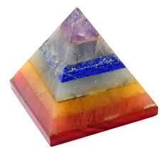 7 chakra healing power gemstone pyramid