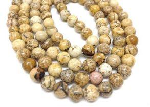 Natural Picture Jesper Semi-Precious Stone Beads