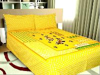 Pure Cotton Embroidered Double Bed Sheet
