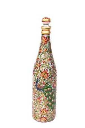 Marble Decorative Wine Bottle