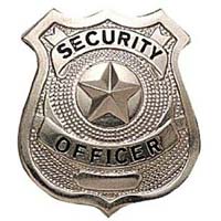 security guard uniform badges