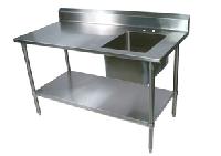 Work table with sink