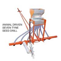 ANIMAL DRIVEN SEED DRILL
