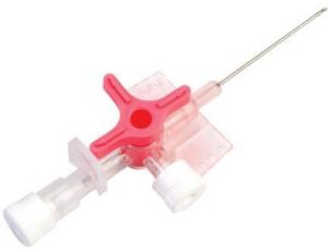 I.V. Cannula integrated 3-way Stopcock