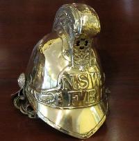 Brass Fireman Helmets