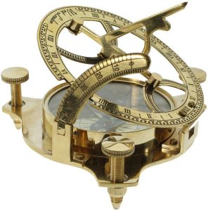 Brass Sundial Compass