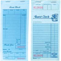 Guest Check Pads
