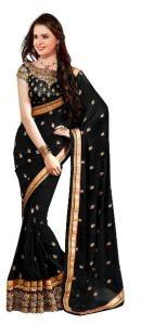 Designer Embroidered Work Georgette Saree with Blouse MFS-13