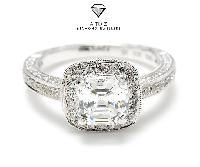 Square Diamond Ring