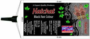 Halchal Black Fast Colour