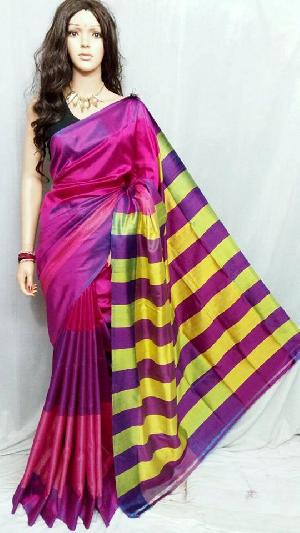 Hand Painted Pure Silk Sarees