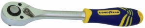 Goodyear Ratchet Handle Curved 1/2 Inch Sq. Drive