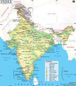 india map