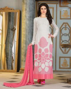 Long Straight Salwar Kameez