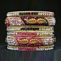 Colored Brass Bangles