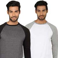 Mens Knitted Round Neck T-Shirt