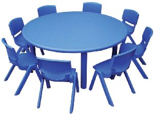 Round Table & Chair Set