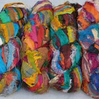 recycled sari ribbon