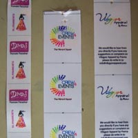 Multicolor Satin Label Printing