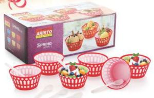 Spring Ice Cream Bowl Set