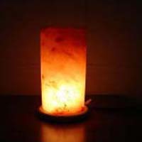 Himalayan Crystal Cylinder Salt Lamp