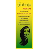 sahaja hair oil