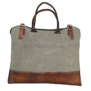 Canvas Leather Bag