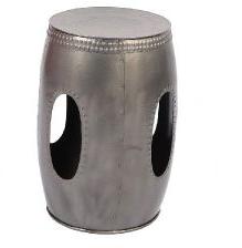 Iron Drum Stool