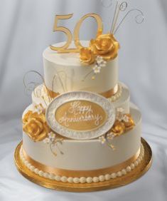 Golden Jubilee Cake