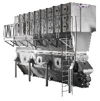 continuous fluid bed dryer