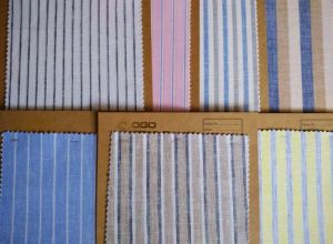 Striped Cotton Flex Fabric