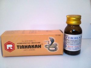 Dr.Getrone's Tirhakah - Homoeopathic Anti snake venom