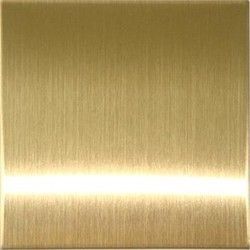 Stainless Steel Sheet 304 1mm Gold Hairline