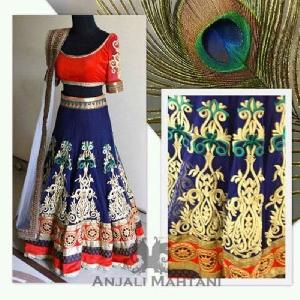 designer embroidered Lehenga Choli