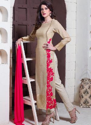 Designer Zari Work Suit