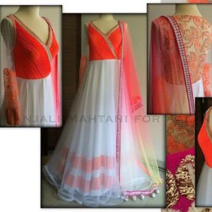 Heavy Digital Printed Anarkali Suit