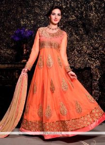 Ladies Silk Anarkali Suit