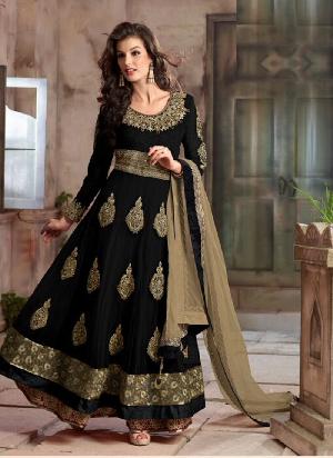 Printed Anarkali Suit