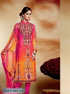 Zari Embroidered Suit
