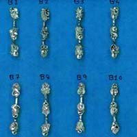 Silver anklet casting