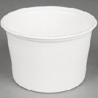 White Round Containers