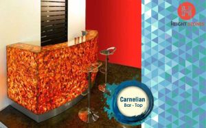 Carnelian Bar Countertop