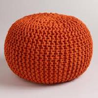 Knitted Poufs