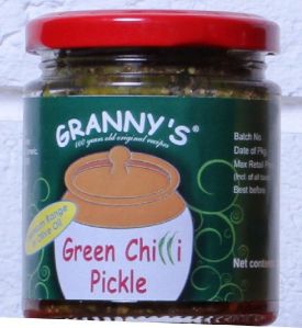 Green Chilli Pickles