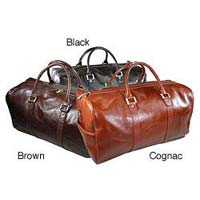 leather duffle bags