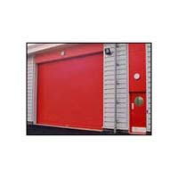 Heavy Duty Red Rolling Shutter