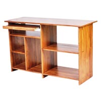 Teak Wood Computer Table