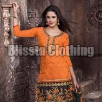 Stylish Girls Chudidar Dress