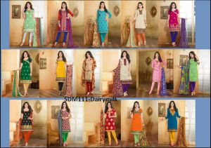 Formal Chanderi Cotton Dress Material